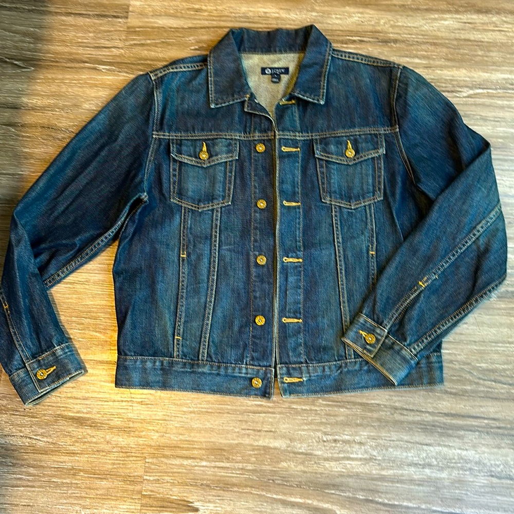 J.Crew Men's Navy and Blue Jacket, L